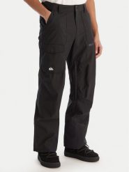Quiksilver Spodnie snowboardowe Utility EQYTP03235 Czarny Modern Fit. Czarne spodnie materiałowe męskie Quiksilver, bez wzorów, z syntetyku, sportowe. Za 919.99 zł.