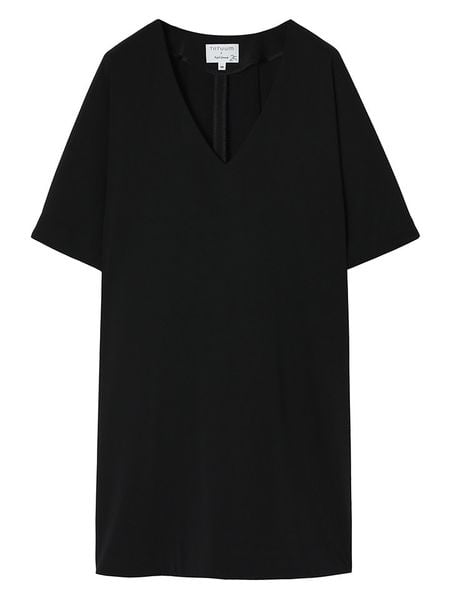 TATUUM Sukienka w kolorze czarnym rozmiar: S. Czarne sukienki damskie Tatuum, s, bez wzorów, bez kołnierzyka, bez ramiączek, mini. Za 139.45 zł.