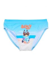 Bluey Kąpielówki "Bluey" w kolorze błękitnym rozmiar: 98. Niebieskie kąpielówki męskie Bluey, bez wzorów, z materiału. Za 30.99 zł.