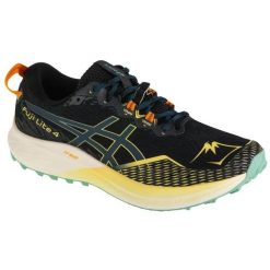 Buty do biegania Asics Fuji Lite 4 M 1011B698-002 czarne. Czarne buty fitness męskie . Za 751.79 zł.