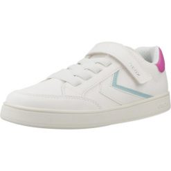 Buty GEOX J ECLYPER GIRL Biały. Białe obuwie treningowe damskie Geox, na fitness i siłownię. Za 153.99 zł.