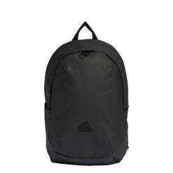 Plecak Ultramodern. Czarne plecaki damskie Adidas, bez wzorów, z materiału. W wyprzedaży za 139.00 zł.