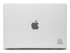 ZAGG Hardshell - obudowa ochronna do MacBook Pro 16" M1 / M2 / M3 / M4 (clear). Brązowe walizki no name, bez wzorów, z hardshellu. Za 150.99 zł.