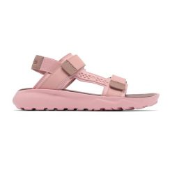 Sandały damskie Columbia Peakfreak Roam. Czerwone obuwie trekkingowe damskie Columbia, bez wzorów, bez obcasa. Za 179.99 zł.