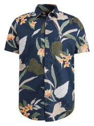 PME Legend Koszula - Regular fit - w kolorze granatowym rozmiar: L. Niebieskie koszule męskie PME Legend, l, bez wzorów, z bawełny, bez kołnierzyka, bez ramiączek. Za 157.73 zł.