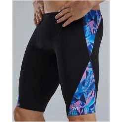 Spodenki kąpielowe treningowe męskie TYR Blade splice jammer crystalized. Czarne kąpielówki męskie TYR, m, bez wzorów, do pływania. Za 279.99 zł.
