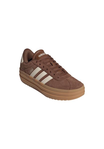 Buty ADIDAS VL COURT BOLD Brązowy. Brązowe obuwie do biegania damskie Adidas. Za 396.00 zł.