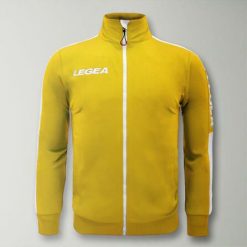 Kurtka California Junior do biegania Żółto-Biała. Białe kurtki treningowe męskie Legea, m, bez wzorów, z poliesteru, do biegania. W wyprzedaży za 64.00 zł.