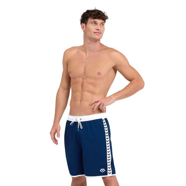 Spodenki sportowe bermudy unisex Arena Bermuda Icons. Białe kąpielówki męskie Arena, xl, bez wzorów, do pływania. Za 179.99 zł.