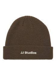 Jack & Jones Czapka beanie w kolorze brązowym rozmiar: onesize. Brązowe czapki męskie Jack & Jones, bez wzorów, ze splotem, sportowe. Za 56.79 zł.
