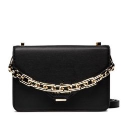 Torebka Steve Madden. Czarne torebki klasyczne damskie Steve Madden, bez wzorów, bez dodatków. Za 249.99 zł.