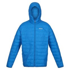 Męska Kurtka Pikowana Z Kapturem + Worek Hillpack. Niebieskie kurtki męskie Regatta, m, bez wzorów, z materiału, z kapturem. Za 72.99 zł.