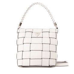 Torebka Guess. Białe torebki klasyczne damskie Guess, z aplikacjami, bez dodatków. Za 499.99 zł.