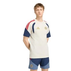 Koszulka Bayern Monachium 2026/27. Brązowe t-shirty sportowe męskie Adidas, l, z bawełny, bez ramiączek, do piłki nożnej. Za 237.50 zł.