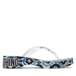 Japonki LOVE MOSCHINO. Klapki damskie Love Moschino, bez wzorów, bez obcasa. Za 759.99 zł.