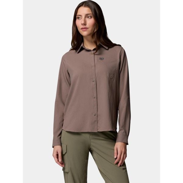 Koszulka Damska Columbia Silver Ridge Utility II. Szare t-shirty damskie Columbia, bez wzorów, bez kołnierzyka. Za 339.00 zł.