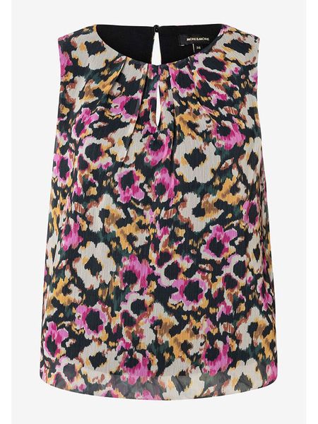 More & More Bluzka ze wzorem rozmiar: 34. Bluzki damskie MORE & MORE, bez wzorów, bez kołnierzyka, bez ramiączek. Za 102.95 zł.