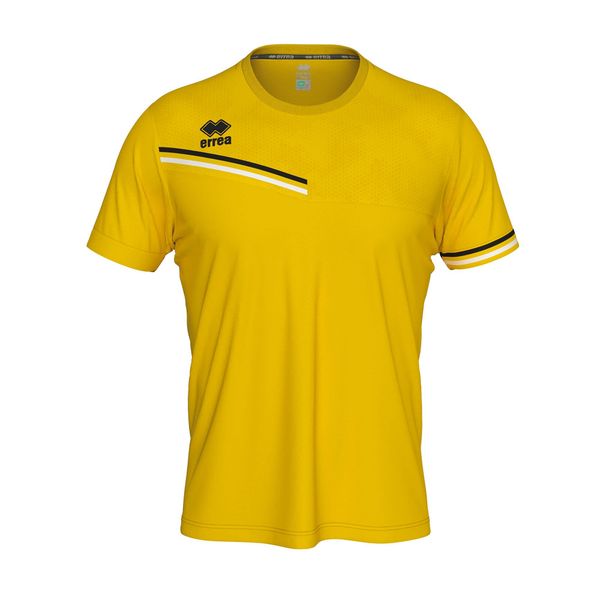 T-Shirt Errea Evan Maglia Mc Ad Dorośli. Żółte swetry męskie ERREA, s, bez wzorów, z materiału, bez kołnierzyka. Za 211.99 zł.