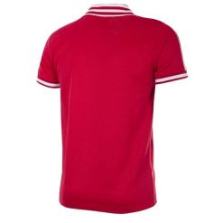 Koszulka retro piłkarska dla dorosłych - Nottingham Forest 1976-1977 - Czerwona. Czerwone t-shirty sportowe męskie COPA FOOTBALL, s, bez ramiączek, do piłki nożnej. Za 339.57 zł.