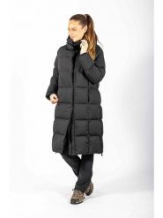 Maul Sport Płaszcz pikowany "Halifax" w kolorze czarnym rozmiar: 50. Czarne płaszcze damskie Maul Sport, bez wzorów, prążkowane, sportowe. Za 717.99 zł.