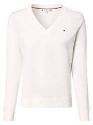 Tommy Hilfiger Sweter Kobiety biały, XS. Białe swetry klasyczne damskie Tommy Hilfiger, xs, z dzianiny, bez kołnierzyka. Za 489.95 zł.