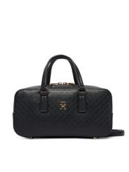 Tommy Hilfiger Torebka Th Daily Crossover Mono AW0AW18415 Czarny. Czarne torebki klasyczne damskie Tommy Hilfiger, bez wzorów, ze skóry, bez dodatków. Za 649.99 zł.