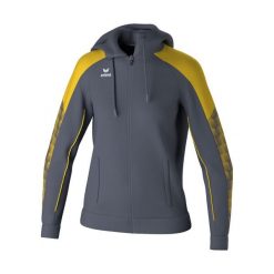 Damska bluza dresowa z kapturem Erima Evo Star. Szare bluzy z kapturem damskie Erima, z dresówki. Za 255.50 zł.