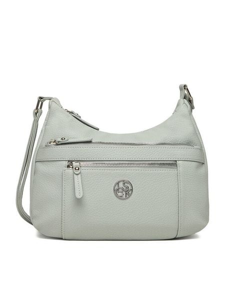 Lasocki Torebka CEO-LSK-M-001-07 Szary. Szare listonoszki damskie Lasocki, bez wzorów, z materiału, bez dodatków. Za 149.99 zł.