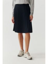 TATUUM Spódnica w kolorze granatowym rozmiar: L. Niebieskie spódniczki damskie Tatuum, l, bez wzorów, z podwyższonym stanem, midi. Za 203.99 zł.