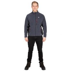 Bluza Polarowa Męska Jynx Z Pełnym Zamkiem. Niebieskie bluzy z kapturem męskie Trespass, na zimę, m, z materiału. Za 406.99 zł.