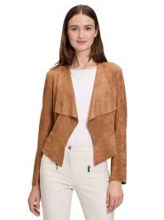 Betty Barclay Kurtka przejściowa w kolorze karmelowym rozmiar: 36. Brązowe kurtki damskie Betty Barclay, bez wzorów, ze skóry, bez kaptura. Za 82.83 zł.