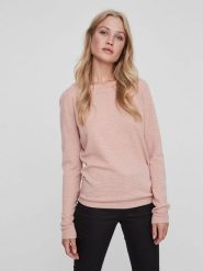Vero Moda Sweter w kolorze jasnoróżowym rozmiar: S. Różowe swetry klasyczne damskie Vero Moda, s, z bawełny, bez kołnierzyka. Za 82.99 zł.