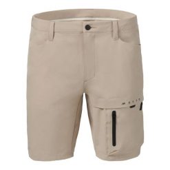Elastyczne szorty Musto Evo Deck. Brązowe szorty męskie Musto, na lato, bez wzorów, z bawełny, eleganckie. Za 382.80 zł.