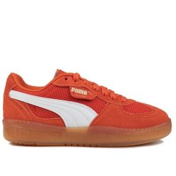 Buty damskie sportowe Puma PALERMO MODA VINTAGE WNS. Białe buty sportowe na co dzień damskie Puma, bez wzorów, trekkingowe. W wyprzedaży za 219.00 zł.