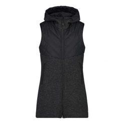Kamizelka damska turystyczne CMP 34M0366. Czarne kamizelki damskie CMP, m. W wyprzedaży za 530.75 zł.