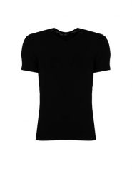 Emporio Armani T-shirt "C-neck" | 1120103 F511 | Mężczyzna | Czarny. Czarne t-shirty męskie Emporio Armani, m, bez wzorów, z elastanu, bez kołnierzyka. W wyprzedaży za 239.00 zł.