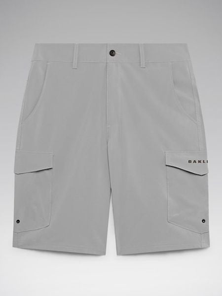 Oakley Bojówki funkcyjne "Hybrid Cargo 21" w kolorze szarym rozmiar: 38. Szare szorty męskie Oakley, bez wzorów, z materiału. Za 166.88 zł.