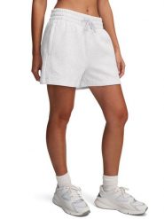 Under Armour Szorty dresowe "Rival" w kolorze szarym rozmiar: M. Szare szorty damskie Under Armour, bez wzorów, z dresówki. Za 82.64 zł.