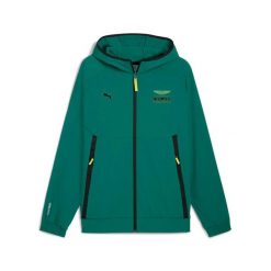 Kurtka z kapturem męska Puma AMF1 LIFESTYLE PUMATECH zielona 63444404 r S. Zielone kurtki męskie Puma, m, bez wzorów, z elastanu, sportowe, z kapturem. Za 377.00 zł.