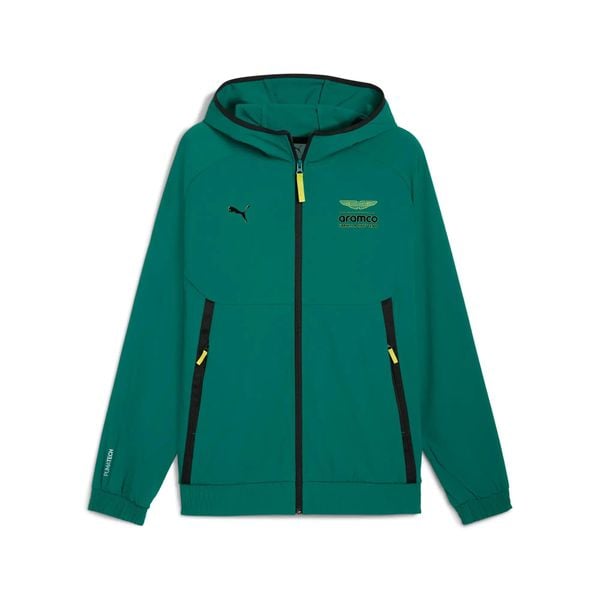 Kurtka męska Puma AMF1 LIFESTYLE PUMATECH 63444404. Zielone kurtki męskie Puma, m, bez wzorów, z elastanu, sportowe, bez kaptura. Za 377.00 zł.