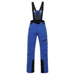Spodnie damskie narciarskie 20.000 Alpine Pro Werada 2. Niebieskie spodnie dresowe damskie Alpine Pro, na zimę, bez wzorów. W wyprzedaży za 729.00 zł.