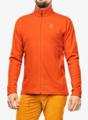 Bluza polarowa męska Haglofs Buteo Mid Jacket. Brązowe bluzy z kapturem męskie Haglöfs, na lato, m, z materiału. Za 230.99 zł.
