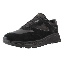 Buty GEOX U56HGB 02285 Czarny. Czarne buty trekkingowe męskie Geox, ze skóry, bez zapięcia, na fitness i siłownię. Za 480.99 zł.