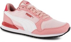 Damskie buty sportowe sneakersy niskie PUMA ST RUNNER V3. Czerwone buty sportowe na co dzień damskie Puma, bez wzorów, z materiału. Za 149.00 zł.