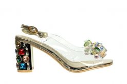 Sandały Laura Vita Missy 01 Dore 202056, Złoty, Skóra naturalna - 39. Żółte sandały damskie Laura Vita, bez wzorów, z materiału, bez obcasa, na obcasie. W wyprzedaży za 116.10 zł.