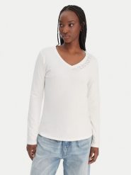 Liu Jo Sport Bluzka TA6053 JS003 Écru Regular Fit. Bluzki sportowe damskie Liu Jo Sport, m, z bawełny, bez kołnierzyka, bez ramiączek. Za 259.99 zł.