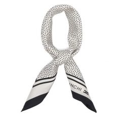 Apaszka Elisabetta Franchi. Białe apaszki damskie Elisabetta Franchi, bez wzorów. Za 299.99 zł.