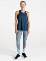 Dare 2b Top funkcyjny "Gravitate Vest" w kolorze granatowym rozmiar: 46. Niebieskie topy damskie Dare 2b, bez wzorów, z materiału, bez ramiączek. Za 52.45 zł.