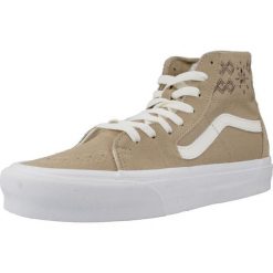 Tenisówki Vans Model Sk8-hi Tapered Craftco Kolor Brązowy. Brązowe trampki i tenisówki damskie Vans, bez wzorów. W wyprzedaży za 232.50 zł.