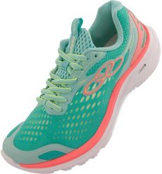 Damskie buty sportowe Olympikus Decola - lekkie, oddychające, Oxibreath 2.0. Niebieskie buty sportowe na co dzień damskie OLYMPIKUS, bez wzorów, z dzianiny. Za 289.99 zł.